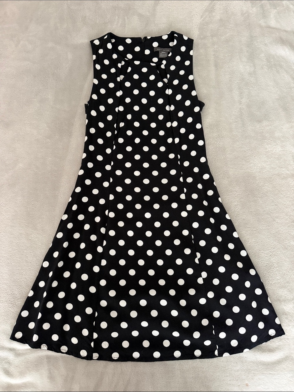 Black & White Polka Dot Dress